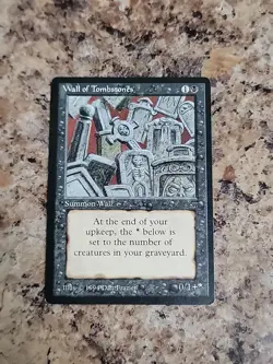 Wall of Tombstones Legends MTG NM - Image 2