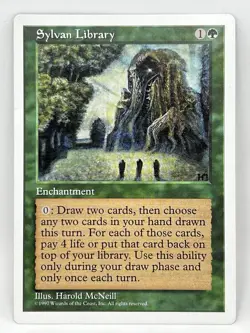 1997 Sylvan Library Enchantment Fifth Edition MTG Illustrated By Harold McNeil - Image 1