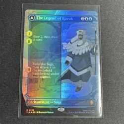 MTG Avatar BORDERLESS The Legend of Kuruk #0355 Foil - Image 1