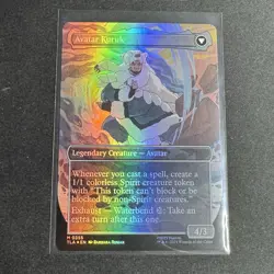 MTG Avatar BORDERLESS The Legend of Kuruk #0355 Foil - Image 2