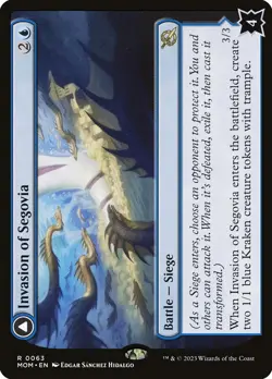Invasion of Segovia Foil - March Of The Machine MTG-NM - Image 1