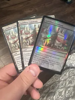 3x Guildless Commons - Commander Legends 1x Foil, 2x Regular MTG NM - Image 1