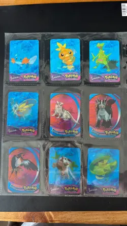 Pokemon 2004 Advanced Action Cards Panini Complete Set - Image 1