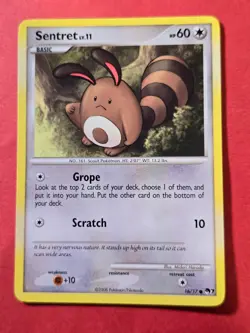 2008 Pokemon Organized Play Series 7 #16 Sentret, C, NF/H, cd7 - Image 1