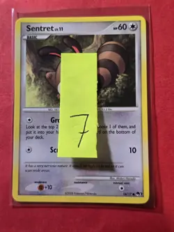 2008 Pokemon Organized Play Series 7 #16 Sentret, C, NF/H, cd7 - Image 3
