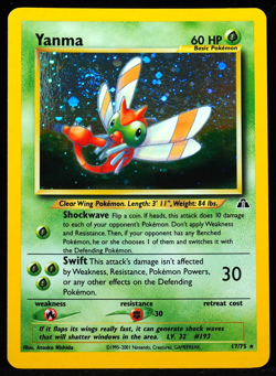 Yanma 17/75 Neo Discovery NM Pokemon Card - Image 4