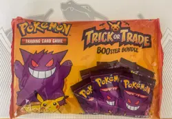 Pokemon TCG Trick Or Trade Booster Bundle Halloween 40 Mini Packs Factory Sealed 820650850783 - Image 1