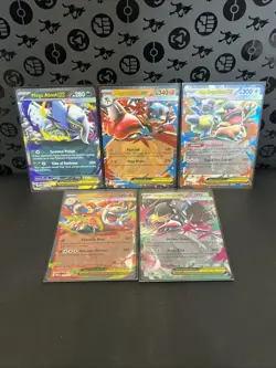 Pokemon TCG Mega Evolution Hits Pack Fresh Lot Of 5 - Image 1