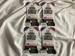 Temporal Forces Pokemon TCG Sleeved Booster Packs, Set Of 4 - Image 2
