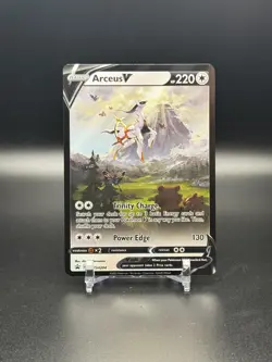 2022 POKEMON SWORD & SHIELD BLACK STAR PROMO #SWSH204 ARCEUS V PROMO - NM - Image 1