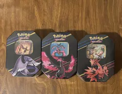 Crown Zenith Galarian Birds Tin Set Moltres Zapdos Articuno Pokemon TCG Sealed - Image 1