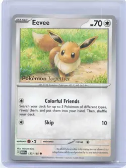 Scarlet & Violet Promos #133/165 Eevee Pokemon Together Stamped Promo - Image 1
