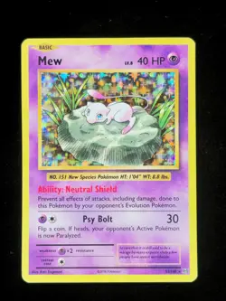Mew Holo 52 Pokemon Evolutions 2016 LP 🔥🔥🔥 - Image 1