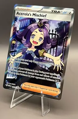 165/132 Acerola’s Mischief - ME01 Mega Evolution - Ultra Rare NM Pokemon - Image 1