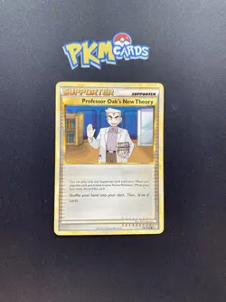 Pokemon TCG Professor Oaks New Theory Heartgold Soulsilver 101/123 Regular MP. - Image 1