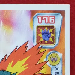 Quilava Pokemon Seal Sticker 592 Level.16 2004 Vintage Nintendo Japanese F/S - Image 3