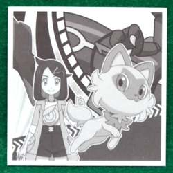 Captain Pikachu & Friede Holo Pokemon Seal Sticker No.23 Nintendo Japanese F/S - Image 2