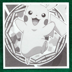 Eevee Holo Pokemon Seal Sticker No.07 Nintendo Gamefreak Japanese F/S - Image 2