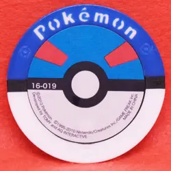 Espeon Pokemon Battrio Coin Vintage Rare 16-019 2010 Nintendo Japanese F/S - Image 2