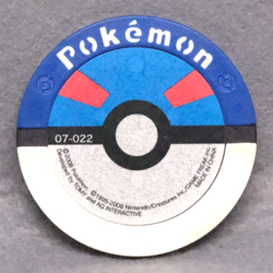 Luxray Pokemon Battrio Coin 07-022 2008 Vintage Gamefreak Nintendo Japanese F/S - Image 2