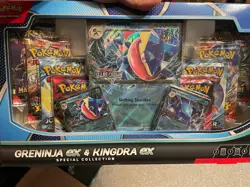 Pokemon TCG Greninja Kingdra ex Special Collection SEALED 8 Booster Packs ?NEW? - Image 1