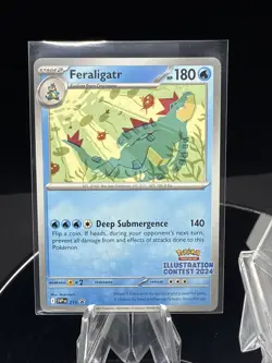 Pokemon Illustration Contest 24 - Toxtricity Ex 215/Pikachu 214/Feraligatr 213 - Image 4
