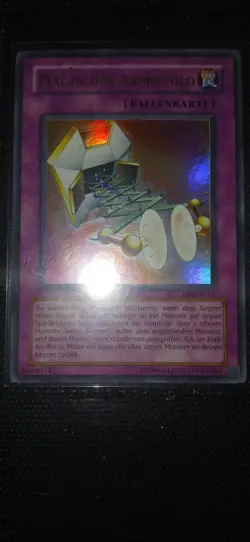 Yugioh Tp8 Ultra Rare Nm Vlp Magical Arm Shield German Tournament Pack Konami - Image 1