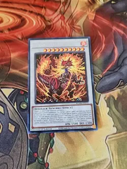 Jurrac Astero BLMM-EN018 1st Edition Secret Rare NM Yugioh - Image 1