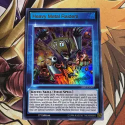 Yu-Gi-Oh! Heavy Metal Raiders - SBSC-ENS01 - Ultra Rare - 1st Ed - LP - Image 1