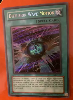 NEAR MINT** Diffusion Wave-Motion MFC-107 Secret Rare - Image 1