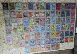 Huge Pokemon Card Lot Rare EX Full Art Masterball (85 Cards) - Image 1