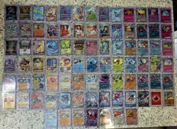 Huge Pokemon Card Lot Rare EX Full Art Masterball (85 Cards) - Image 2