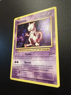 Pokemon TCG Mewtwo XY Evolutions 51/108 Cracked Ice Holo Rare Card - Image 4