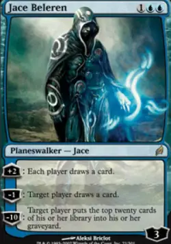 Jace Beleren -Foil Medium Play MTG Lorwyn - Image 1