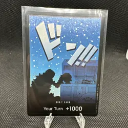 One Piece Devil Fruit Vol. 3 Special Don!! Promo Card Blue Trafalgar Law - Image 1