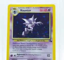 PSA 9 HAUNTER 6/62 Holo Rare Fossil Set WOTC 1999 - Pokemon Card - Image 2