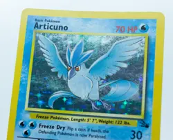 ARTICUNO 2/62 Holo Rare Fossil Set Unlimited 1999 - Pokemon Card WOTC - Image 4