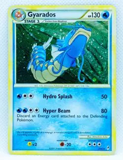 GYARADOS 7/95 (NM) Holo Rare Call of Legends Set - Pokemon Card 2011 - Image 1