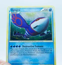 KYOGRE 12/95 (NM-Exc) Holo Rare Call of Legends Set 2011 - Pokemon Card - Image 2