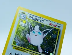 WIGGLYTUFF 19/130 Holo Rare Base Set 2 2000 - Pokemon Card WOTC - Image 3