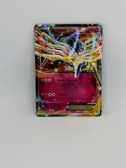 Pokemon Card Xerneas EX XY07 Black Star Promo HOLO RARE - LP - Image 1