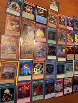 Stack Of All Holo Rare Cards (Yugioh, Magic The Gathering) 50+ Holos - Image 1