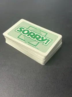 1992 Sorry Board Game SINGLE Replacement Cards Parker 1992 YOU PICK - Image 2