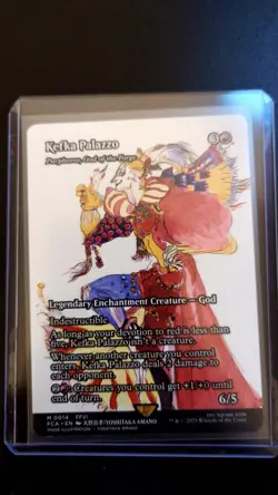 Kefka Palazzo - Purphoros, God of the Forge (Showcase) MTG Final Fantasy - Image 1
