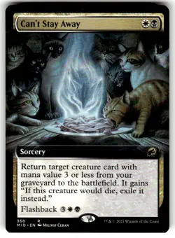 Can't Stay Away (Extended Art) Innistrad: Midnight Hunt MTG - Image 1