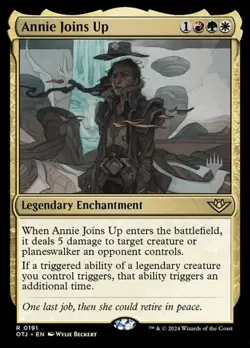 Annie Joins Up - Promo OTJ NM MTG - Image 1