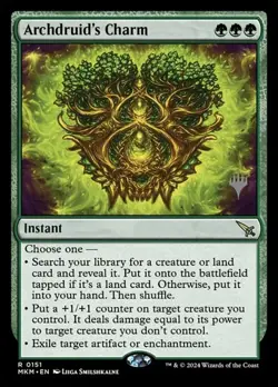 Archdruid's Charm - Promo MKM NM MTG - Image 1