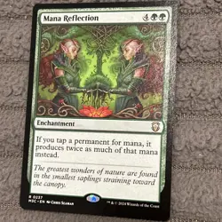 x1 Mana Reflection Regular Non Foil MTG MH3 Commander M3C #0237 Rare M/NM - Image 2