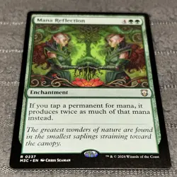 x1 Mana Reflection Regular Non Foil MTG MH3 Commander M3C #0237 Rare M/NM - Image 3