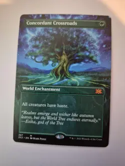 Concordant Crossroads (Borderless Alternate Art) [Double Masters 2022] 367 NM x1 - Image 1